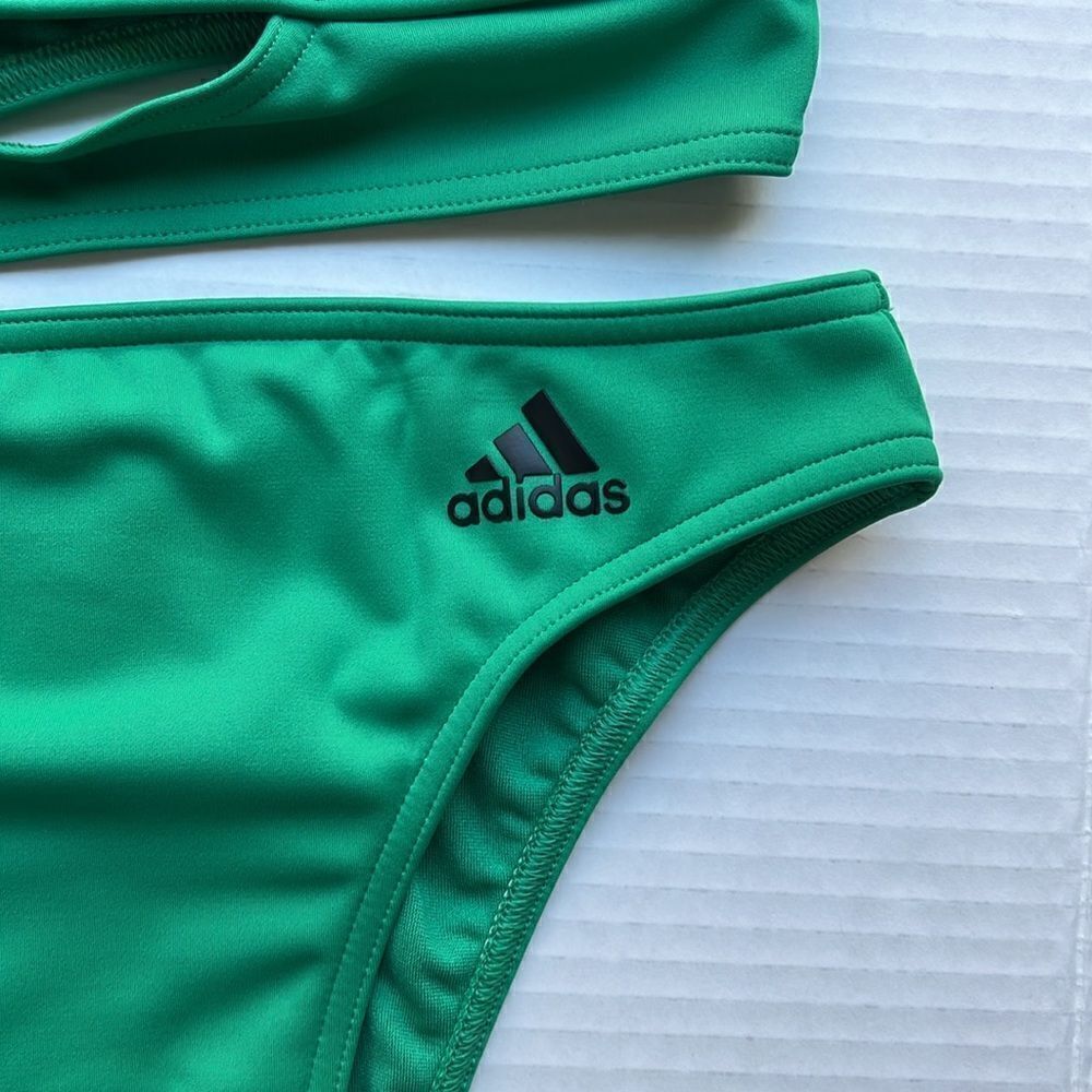 adidas Danz Bikini Set in Green - Picture 5 of 10